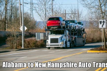 Alabama to New Hampshire Auto Transport