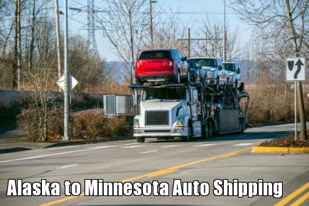 Alaska to Minnesota Auto Shipping