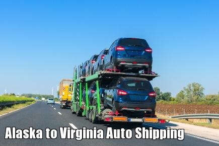 Alaska to Virginia Auto Shipping