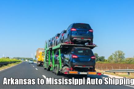 Arkansas to Mississippi Auto Shipping