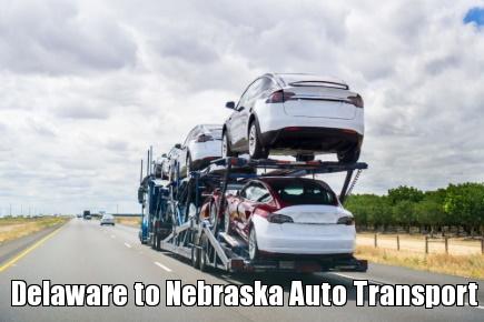 Delaware to Nebraska Auto Transport