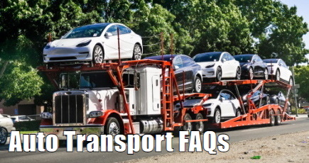 Auto Shipping FAQs