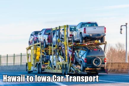 Hawaii to Iowa Car Transport