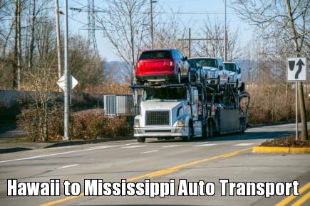 Hawaii to Mississippi Auto Transport