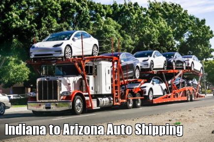 Indiana to Arizona Auto Shipping
