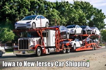 Iowa to New Jersey Car Shipping
