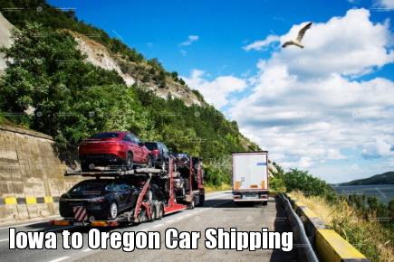 Iowa to Oregon Car Shipping