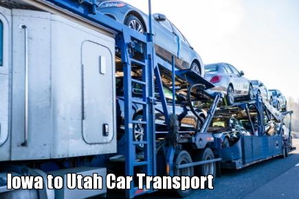 Iowa to Utah Car Transport