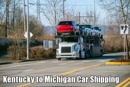 Kentucky to Michigan Car Shipping