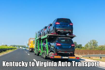 Kentucky to Virginia Auto Transport