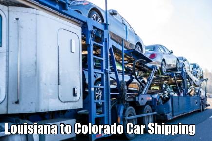 Louisiana to Colorado Car Shipping