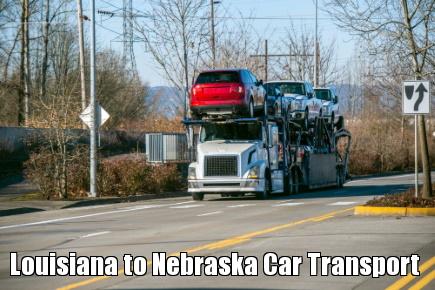 Louisiana to Nebraska Car Transport