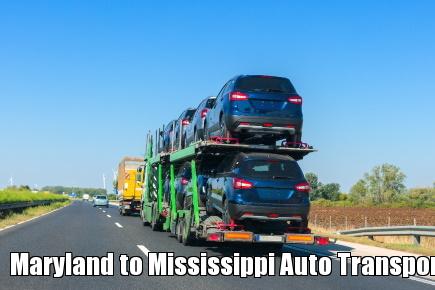 Maryland to Mississippi Auto Transport