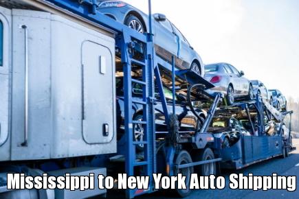 Mississippi to New York Auto Shipping