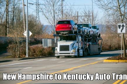 New Hampshire to Kentucky Auto Transport