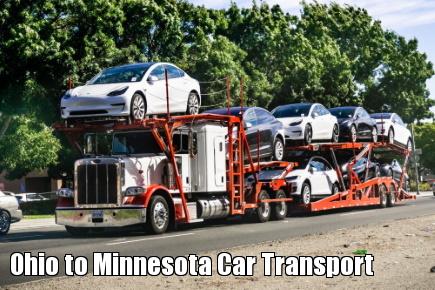 Ohio to Minnesota Car Transport