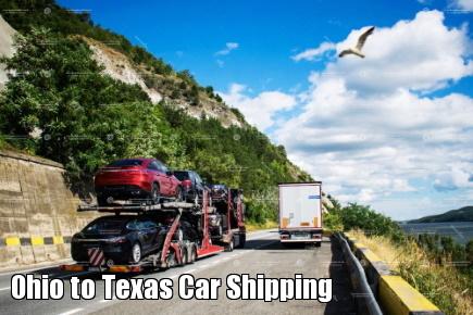 Ohio to Texas Car Shipping