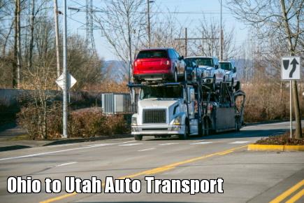 Ohio to Utah Auto Transport