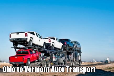 Ohio to Vermont Auto Transport