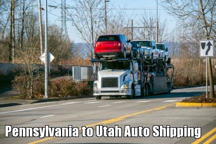 Pennsylvania to Utah Auto Shipping
