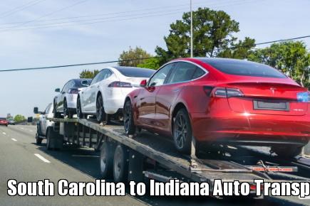 South Carolina to Indiana Auto Transport