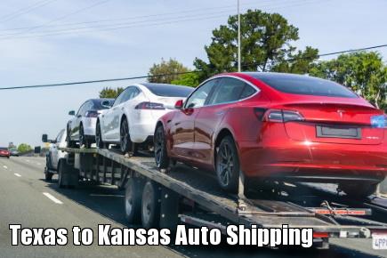 Texas to Kansas Auto Shipping