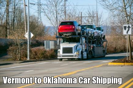 Vermont to Oklahoma Car Shipping