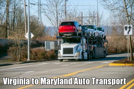 Virginia to Maryland Auto Transport