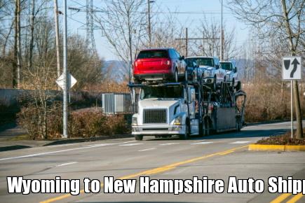Wyoming to New Hampshire Auto Shipping